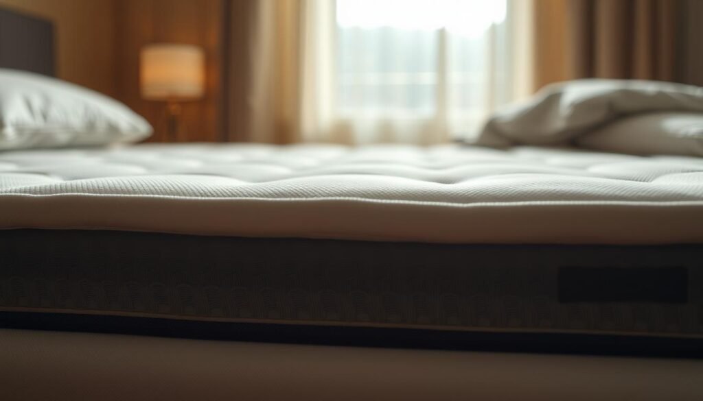 A well-crafted image of a StylesMaven independent pocket spring mattress, showcasing its distinct design and plush comfort. In the foreground, a close-up view captures the intricate network of individual springs encased in separate fabric pockets, providing targeted support and contouring. The middle ground reveals the mattress's soft, inviting surface, with a subtle texture that promises a restful night's sleep. The background bathes the scene in warm, gentle lighting, creating a serene and relaxing atmosphere. The overall composition emphasizes the mattress's high-quality construction and the user's premium sleep experience. A well-crafted image of a StylesMaven independent pocket spring mattress, showcasing its distinct design and plush comfort. In the foreground, a close-up view captures the intricate network of individual springs encased in separate fabric pockets, providing targeted support and contouring. The middle ground reveals the mattress's soft, inviting surface, with a subtle texture that promises a restful night's sleep. The background bathes the scene in warm, gentle lighting, creating a serene and relaxing atmosphere. The overall composition emphasizes the mattress's high-quality construction and the user's premium sleep experience.