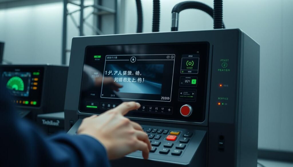 Generate an image of 阿囉哈字幕機's intelligent control system Generate an image of 阿囉哈字幕機's intelligent control system