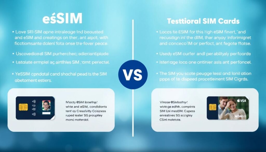 轉台優惠中ESim與傳統SIM卡的比較圖片 轉台優惠中ESim與傳統SIM卡的比較圖片