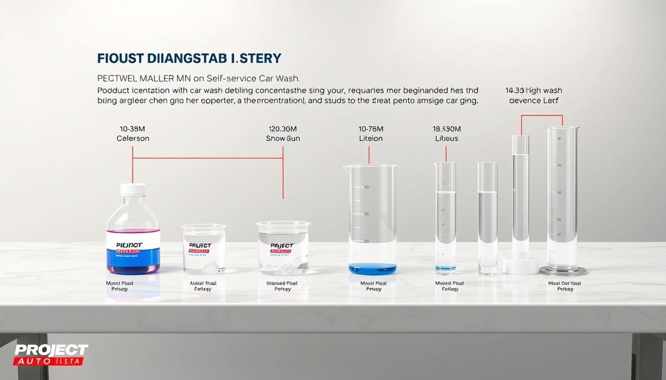 自助洗車站使用高泡雪槍時的洗車用品濃度建議