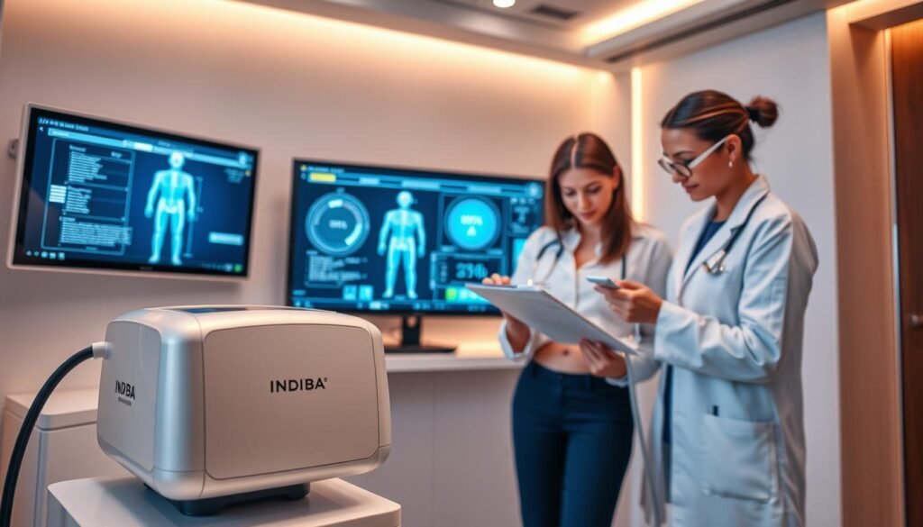 INDIBA 產後減肥 評估方法