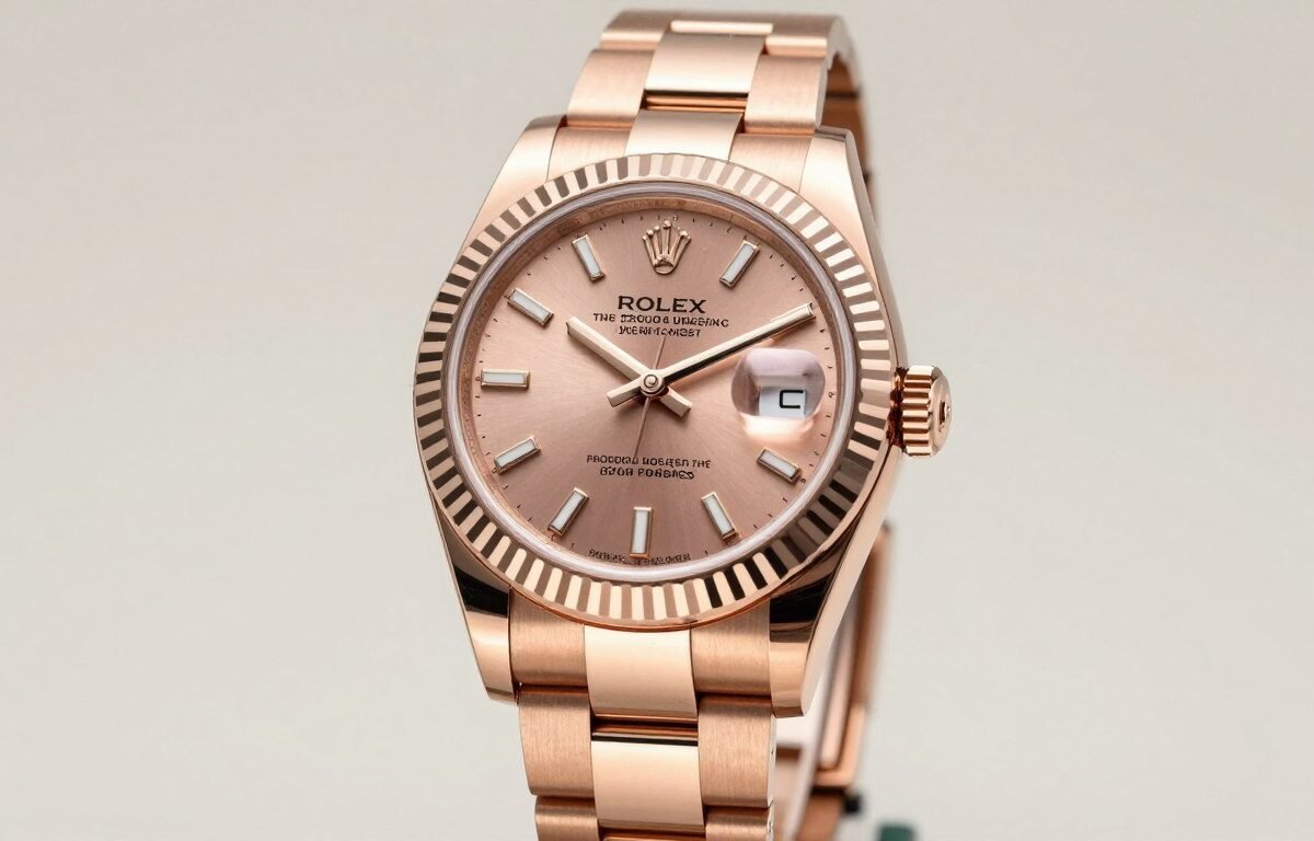 Rolex 永恆玫瑰金配方如何確保 勞力士 腕錶長久散發色澤